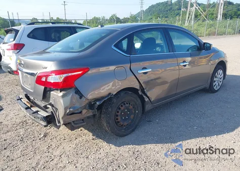 2016 Nissan Sentra Sv from USA, damaged, VIN 3N1AB7AP2GY295690